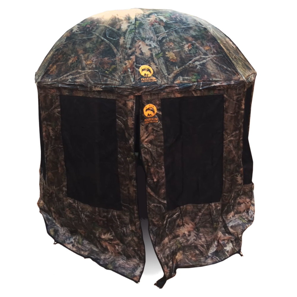 Introducing the Freedom Hunting Blind, lightweight, durable & versatile